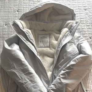 Small Hollister Jacket slate grey